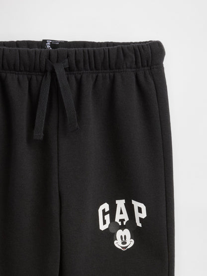 Siyah Disney Mickey Mouse Relaxed Logo Pull-on Jogger Eşofman Altı