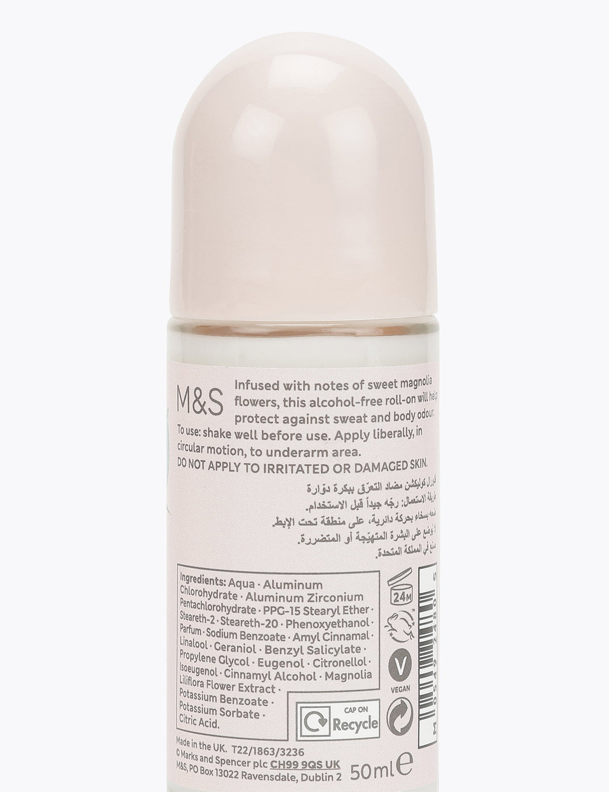 Manolya Kokulu Roll-on Deodorant 50 Ml