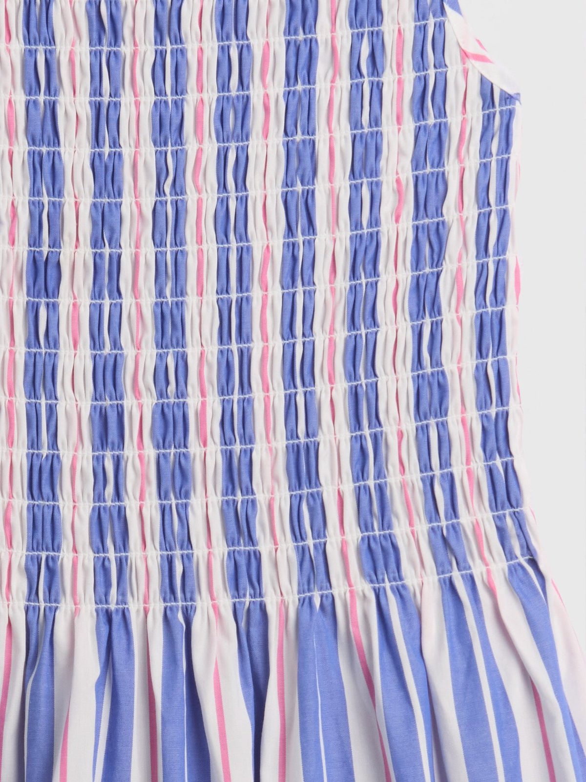 Mavi Smocked Poplin Elbise