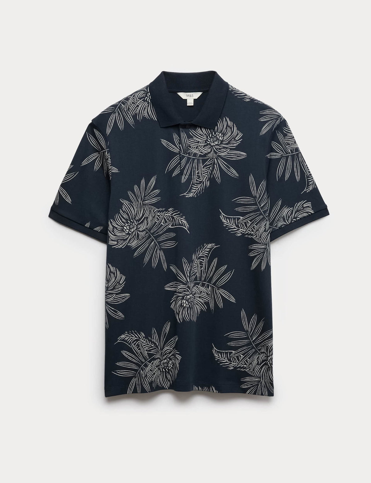 Desenli Polo Yaka Üst