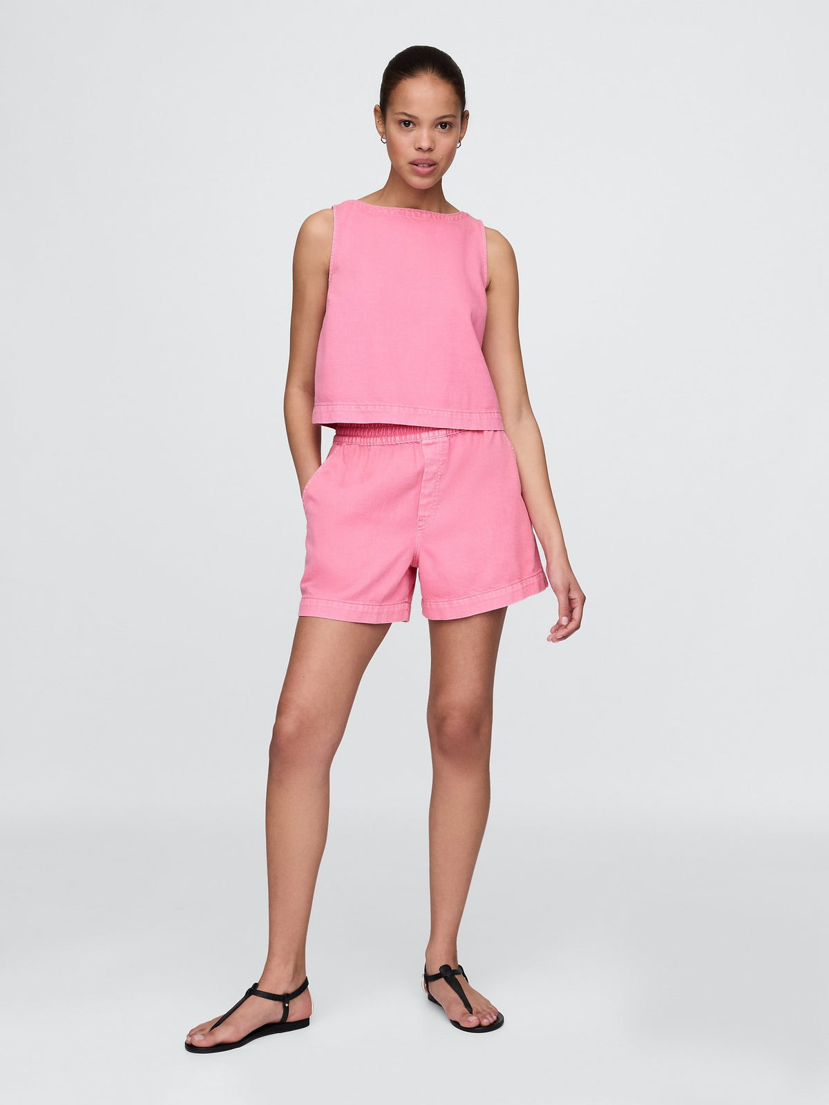 Pembe Ultrasoft Denim Atlet