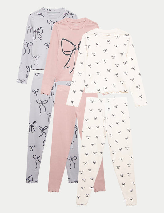 3'lü Pijama Takımı