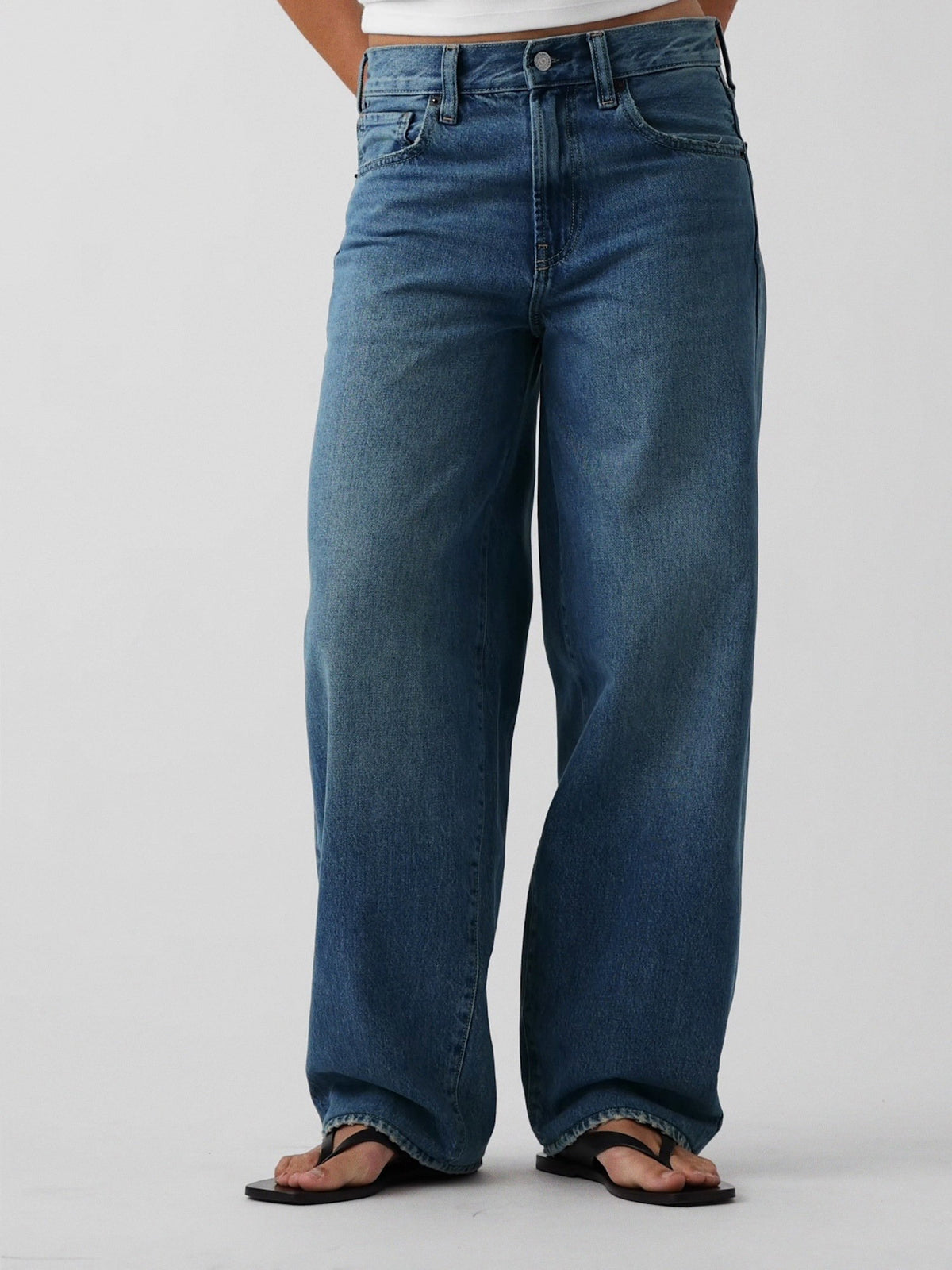 Açık Mavi The Hailey Extra Baggy Jean