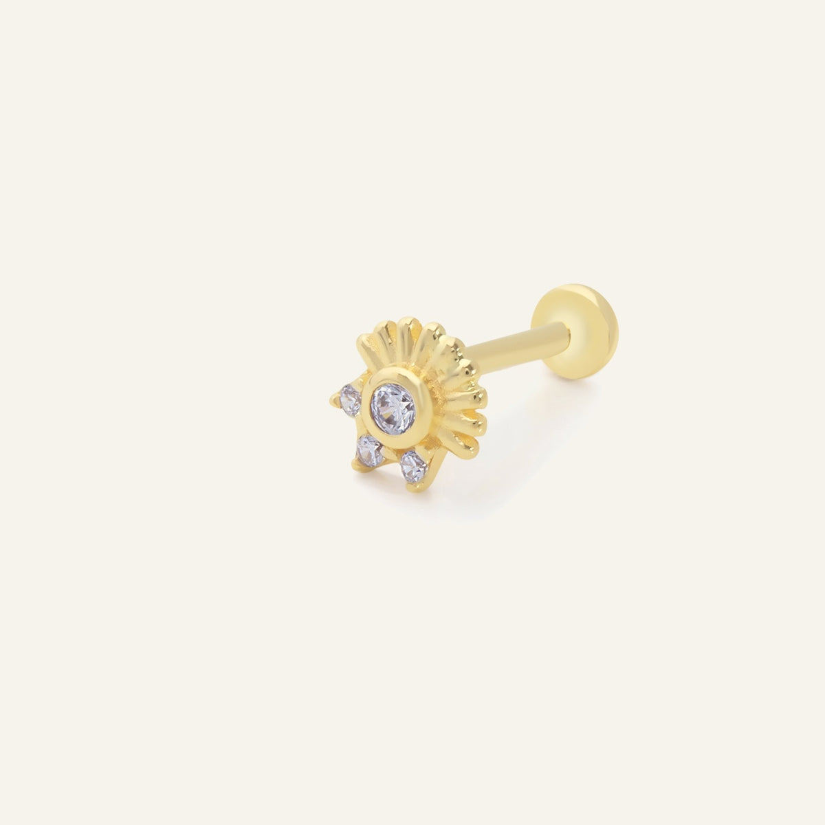 Ferulima Altın Kulak Piercing