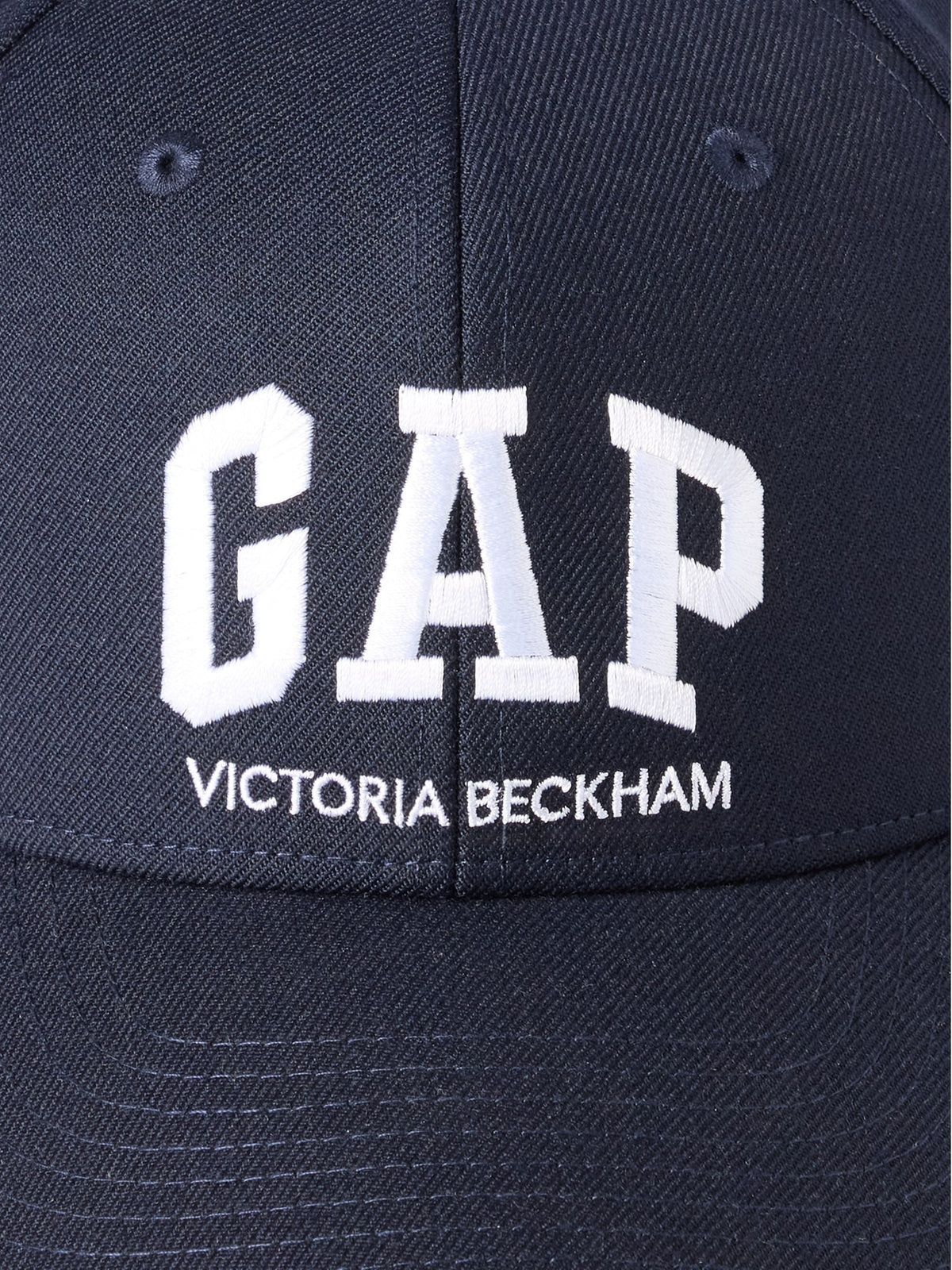 Lacivert Gap × Victoria Beckham Logo Beyzbol Şapka