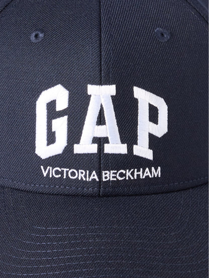 Lacivert Gap × Victoria Beckham Logo Beyzbol Şapka