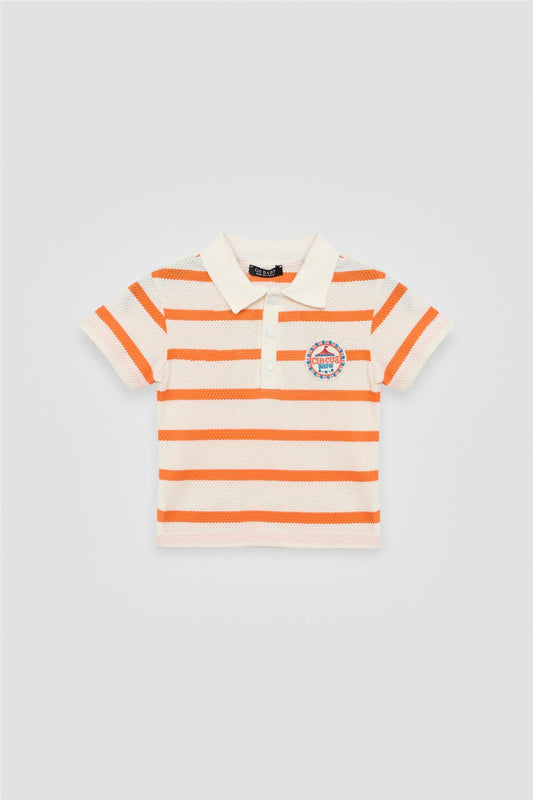 Erkek Bebek Çizgili Tshirt
