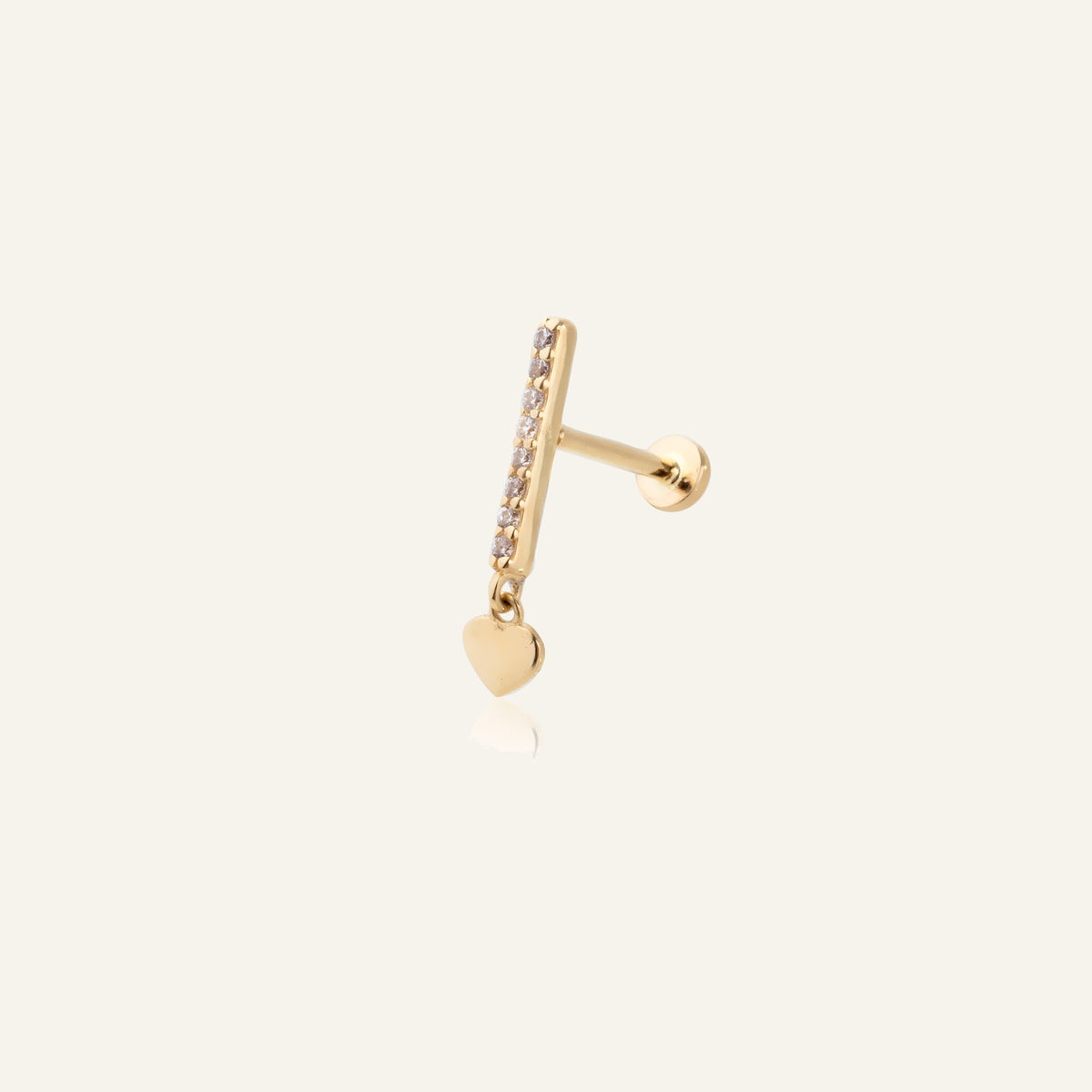 Halivor Altın Kulak Piercing