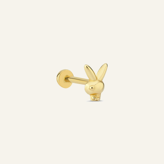Tavşan Altın Kulak Piercing