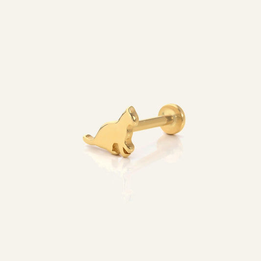 Panter Altın Kulak Piercing