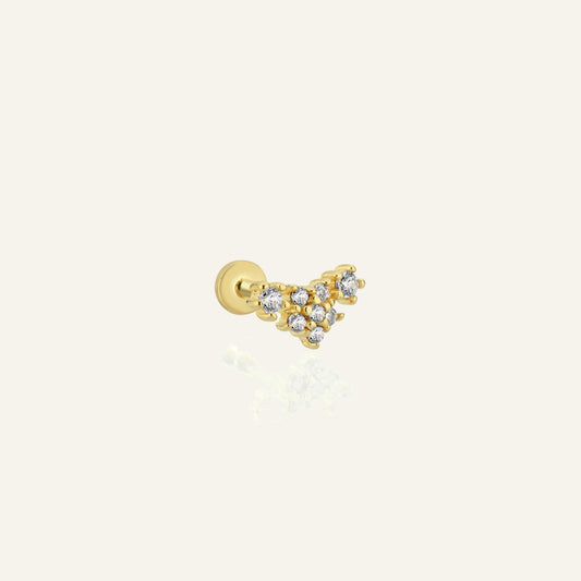 Horiavel Altın Kulak Piercing