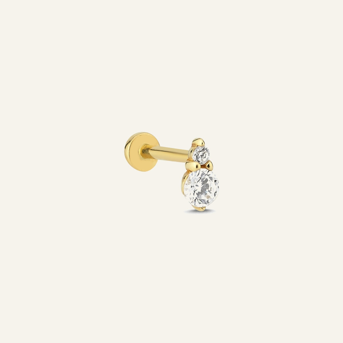Leminar Altın Kulak Piercing