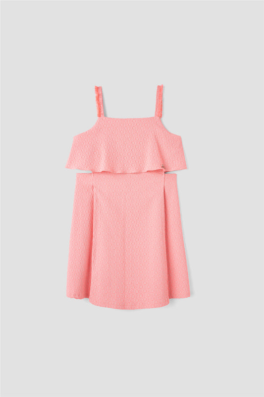 Kız Çocuk Pembe Elbise