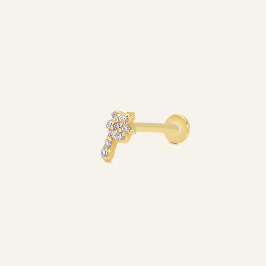 Lomarel Altın Kulak Piercing