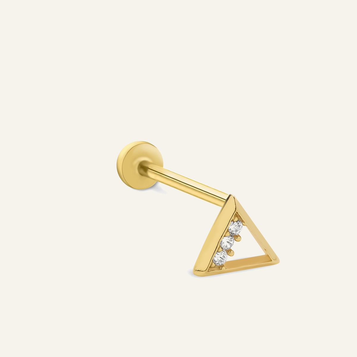 Merik Altın Kulak Piercing