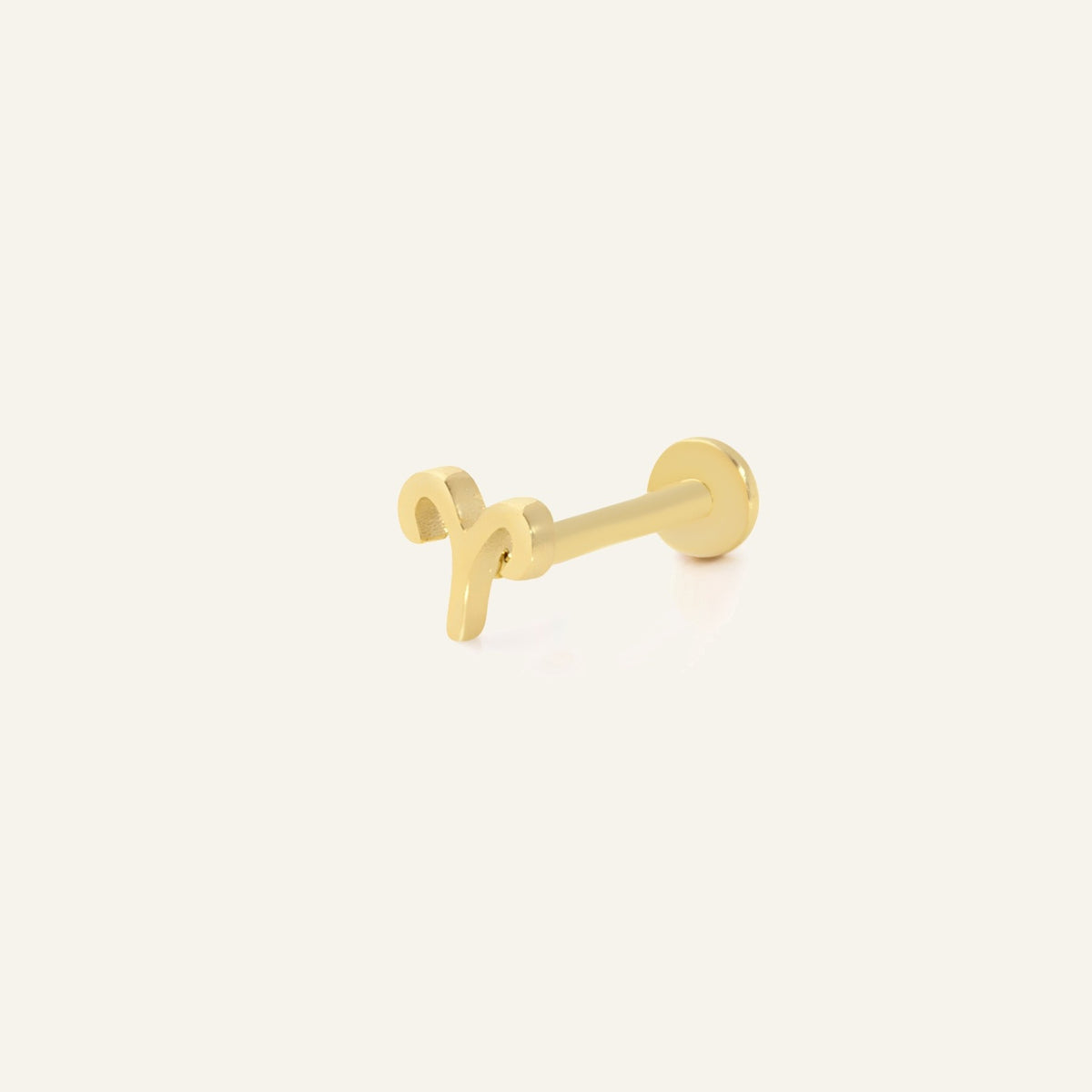 Koç Burç Altın Kulak Piercing