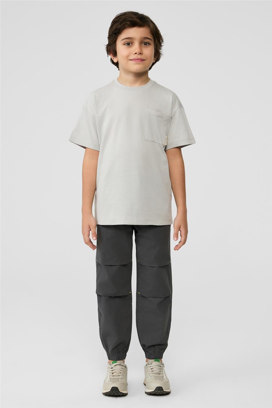 Erkek Çocuk Gri Tshirt