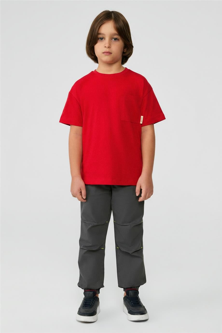 Erkek Çocuk Kırmızı Tshirt