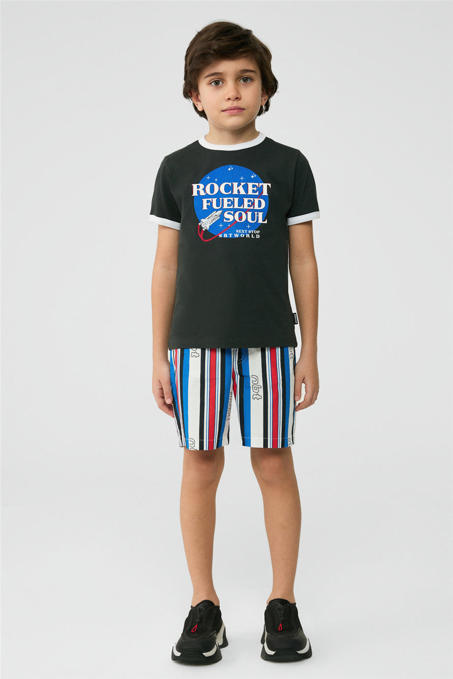 Erkek Çocuk Antrasit Tshirt