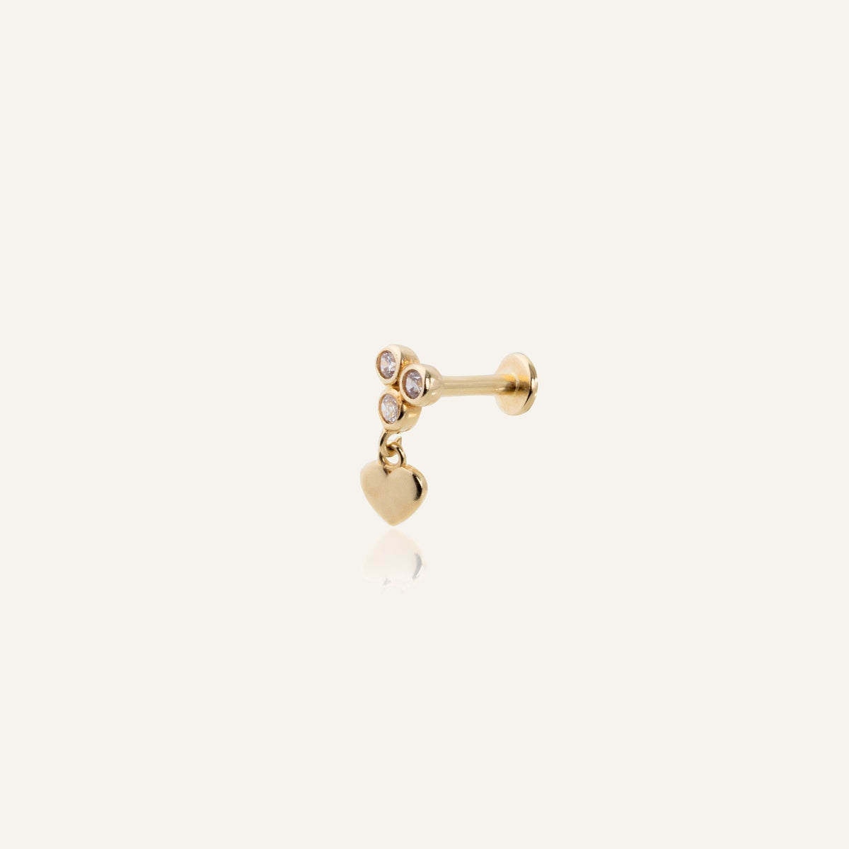 Pelunis Altın Kulak Piercing