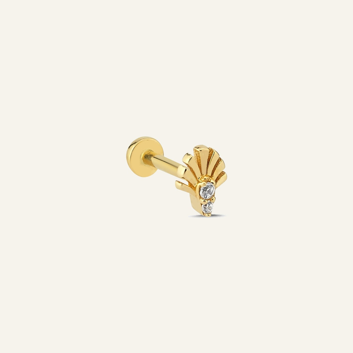 Raliven Altın Kulak Piercing