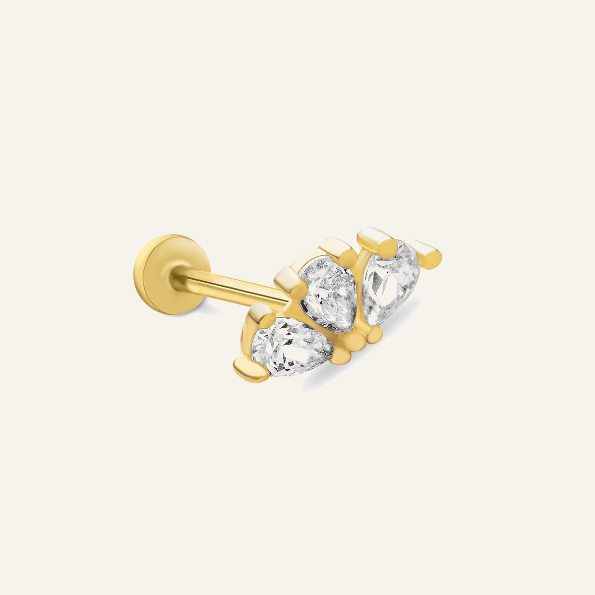Renar Altın Kulak Piercing