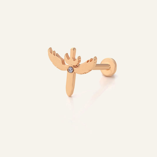 Salirun Altın Kulak Piercing