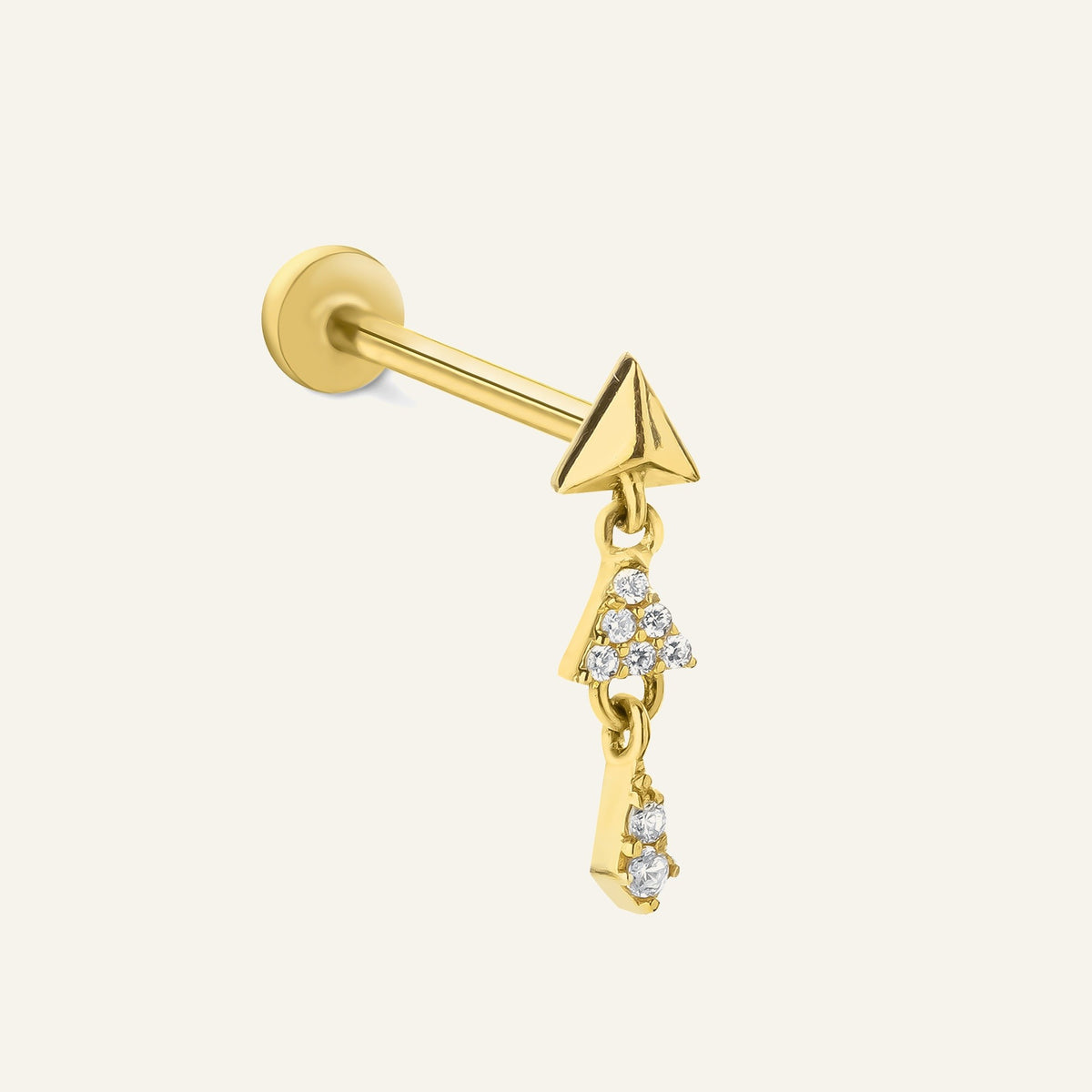 Sanorik Altın Kulak Piercing