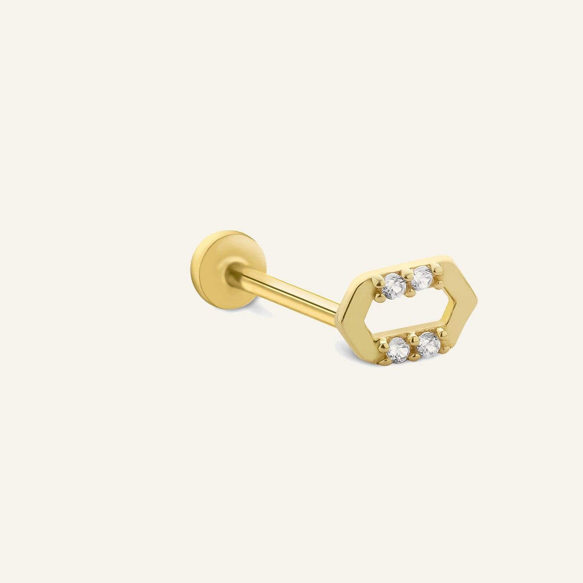 Senak Altın Kulak Piercing