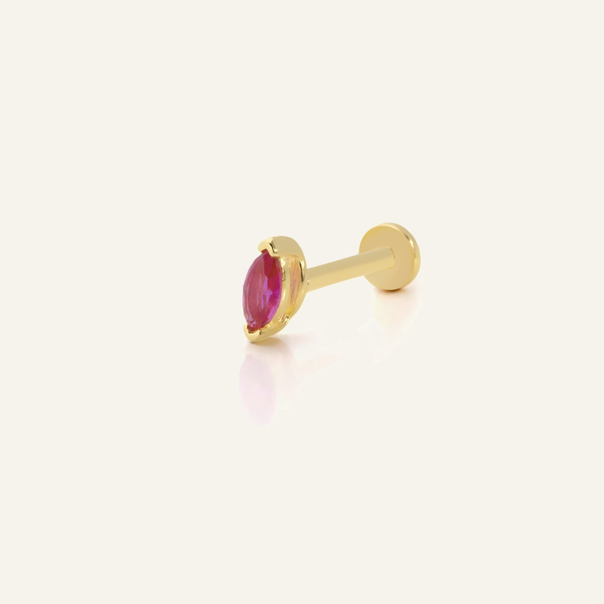 Senariva Red Altın Kulak Piercing