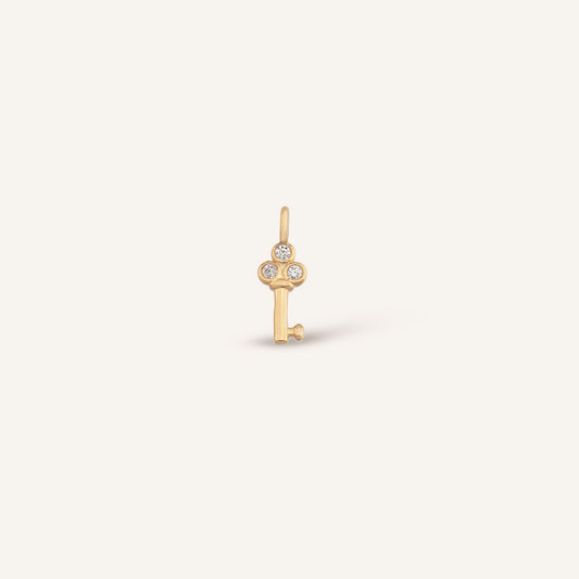 Shiny Key Altın Charm