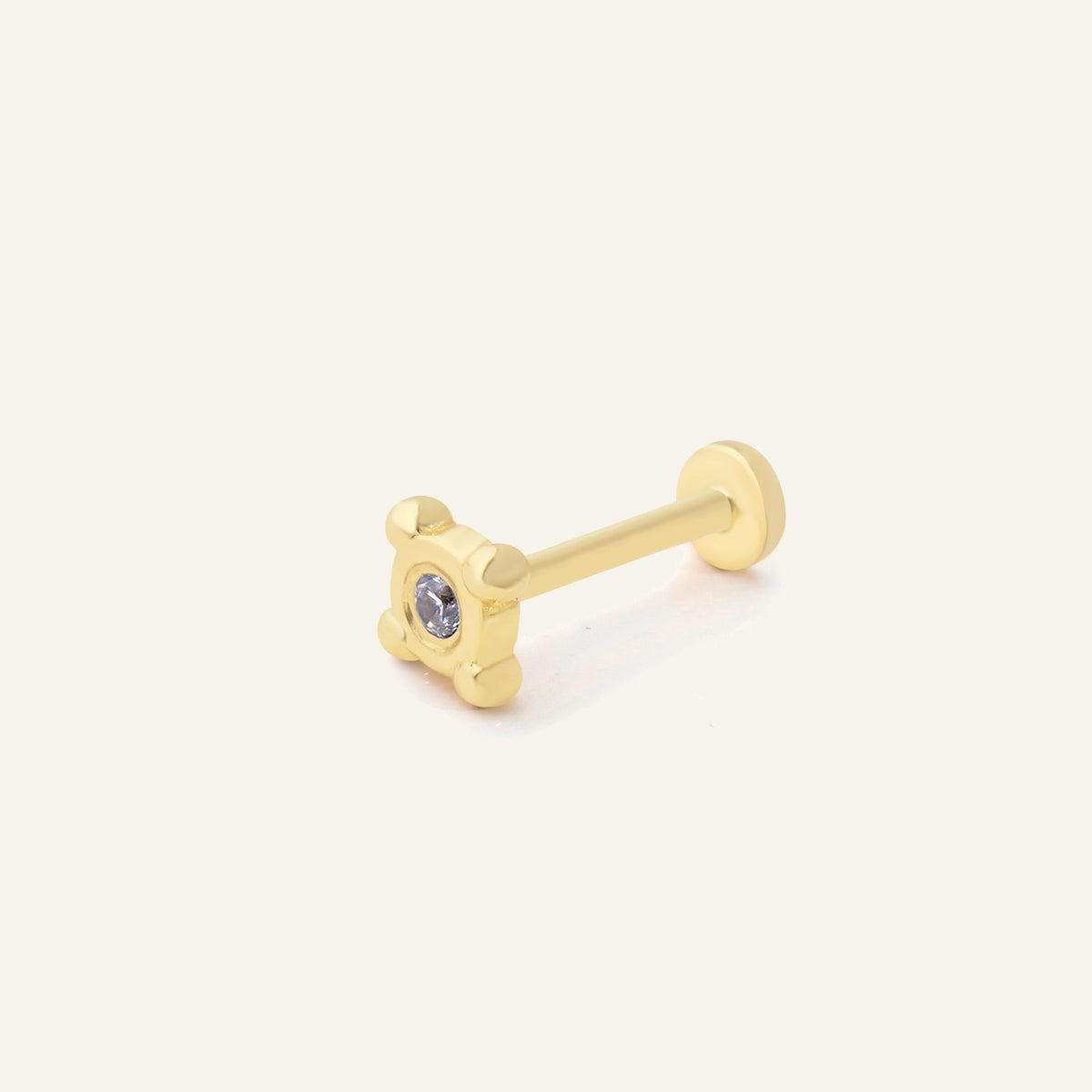 Small Selonida Altın Kulak Piercing