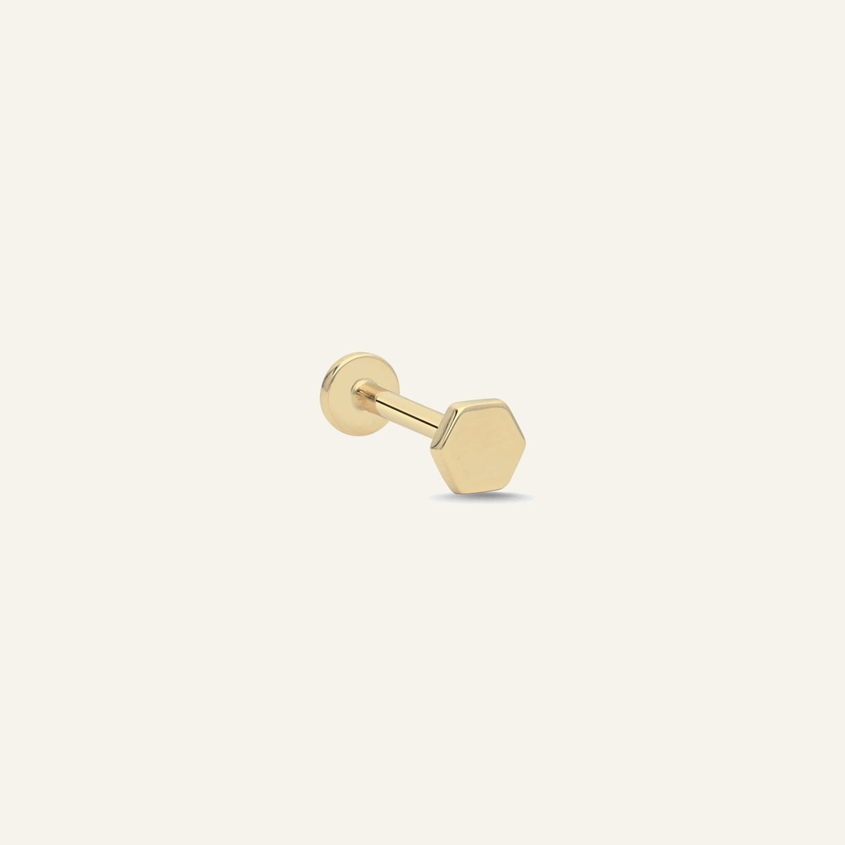 Solen Altın Kulak Piercing