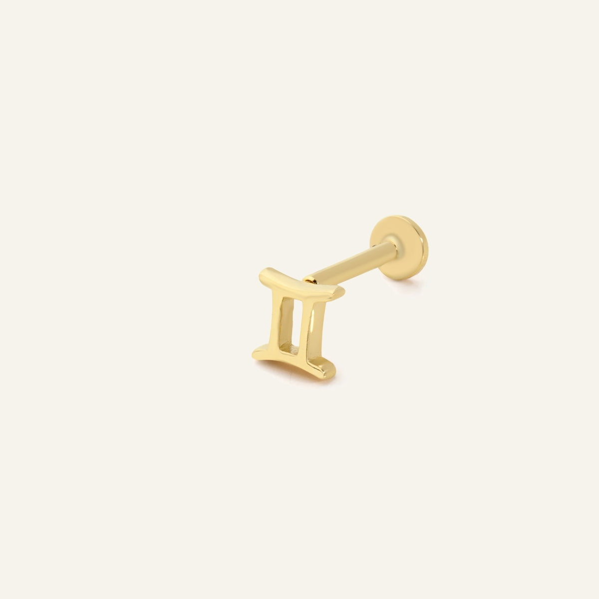 Ikizler Burç Altın Kulak Piercing