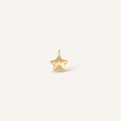 Star Yıldız Figürlü Altın Charm
