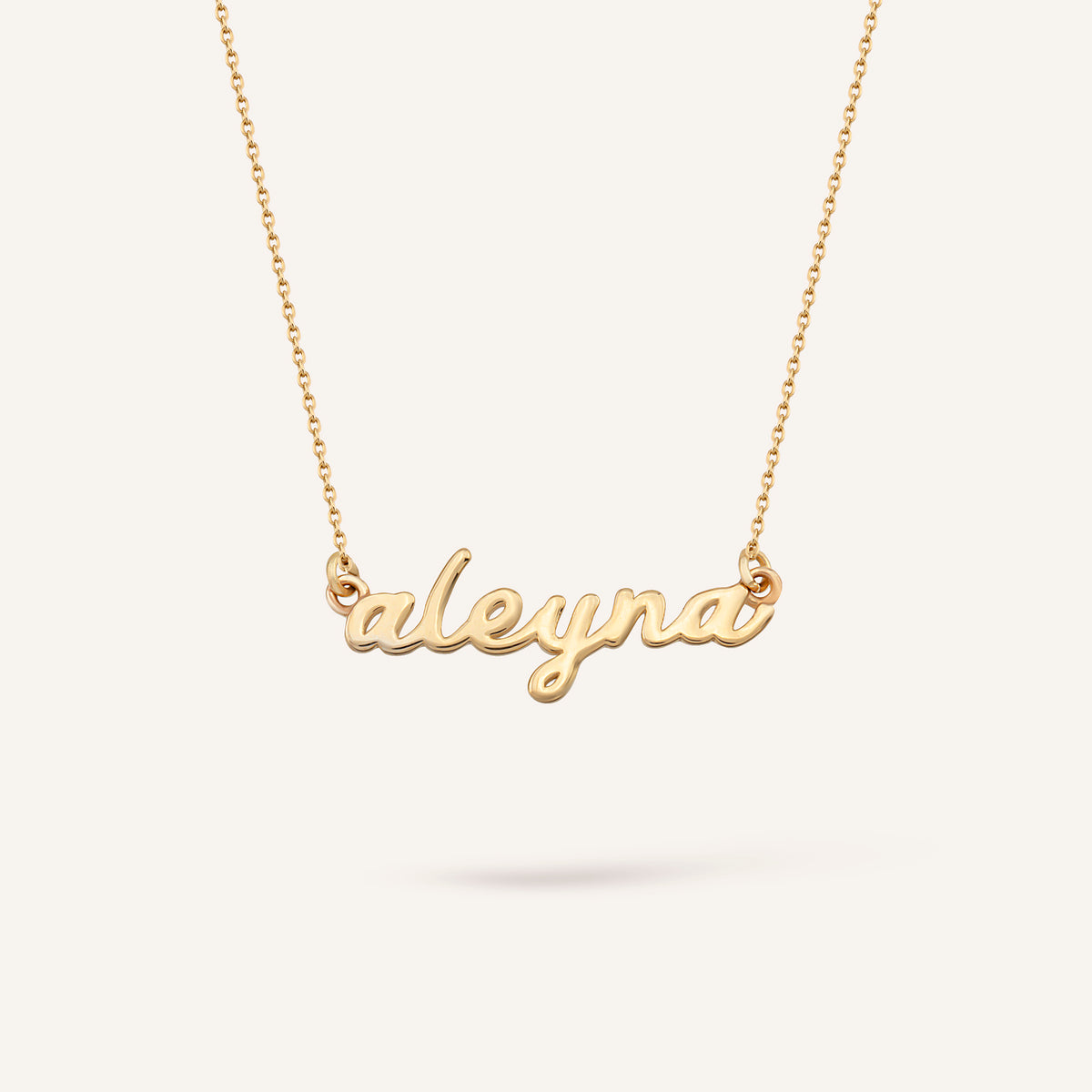 Starlet Name Isim Altın Kolye