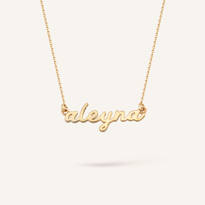 Starlet Name Isim Altın Kolye
