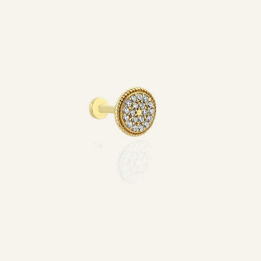 Tavosir Altın Kulak Piercing