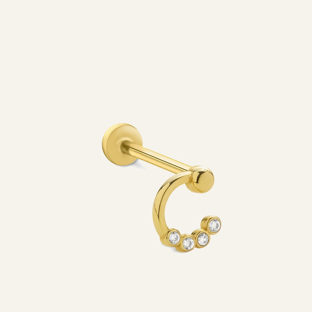 Torin Altın Kulak Piercing