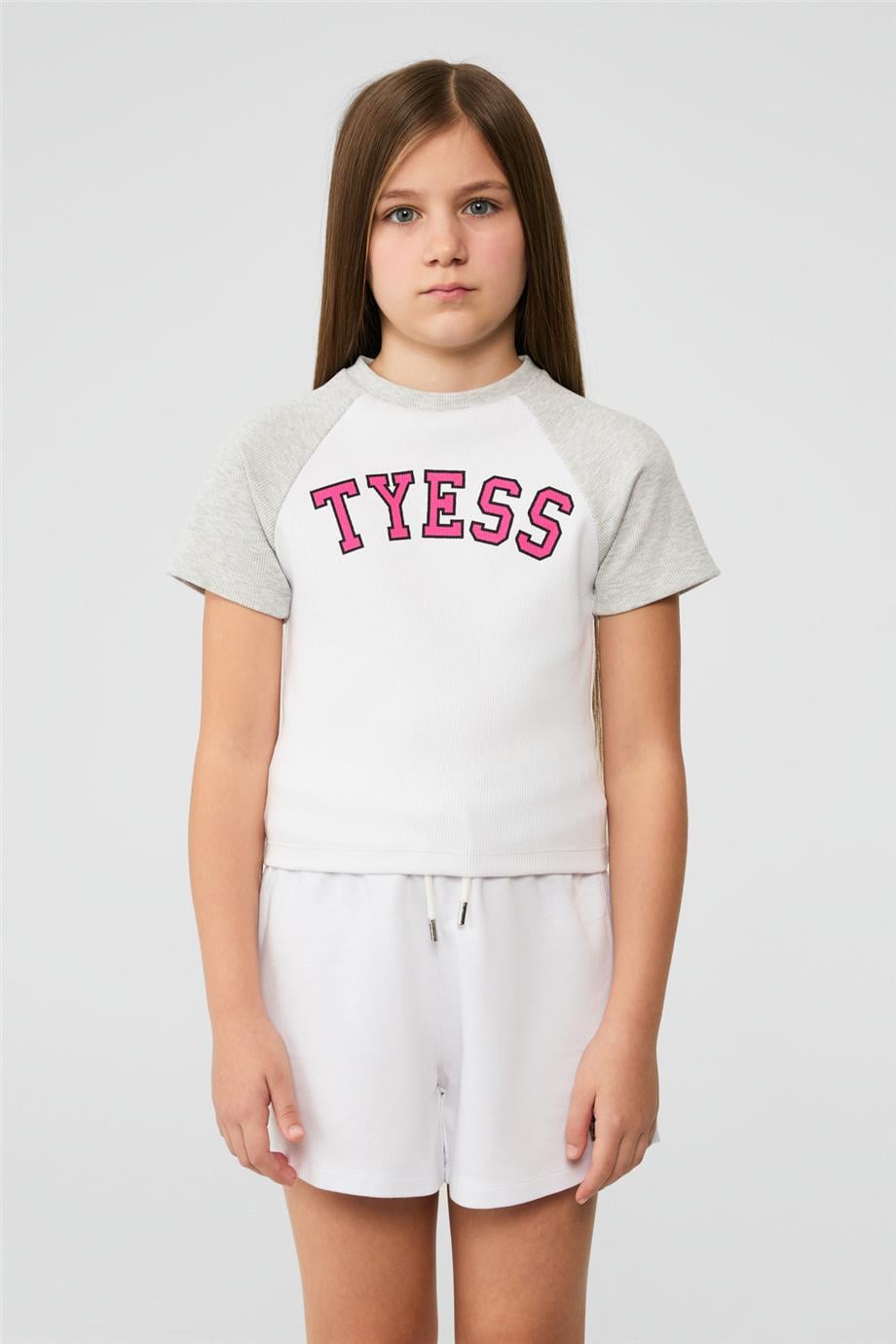 Kız Çocuk Beyaz Tshirt