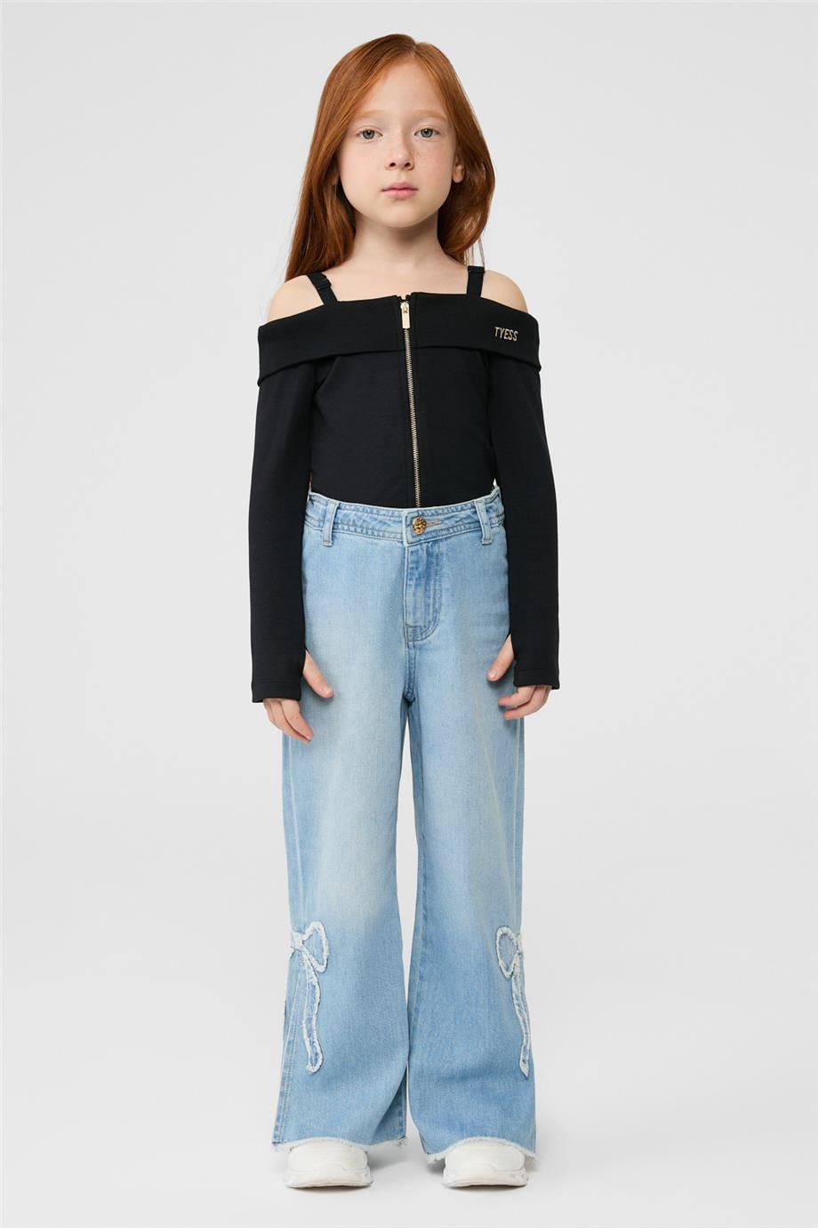 Kız Çocuk Denim Pantolon