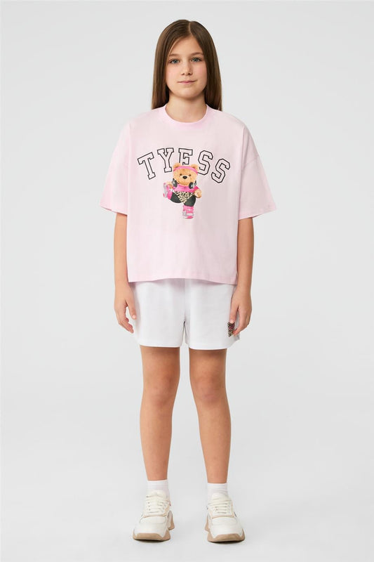Kız Çocuk Pembe Tshirt